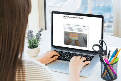 Hands-On Math: Paper Fraction Strips Micro Course