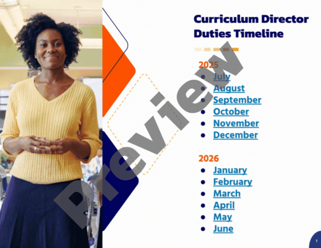 Curriculum and Instruction Director Essentials