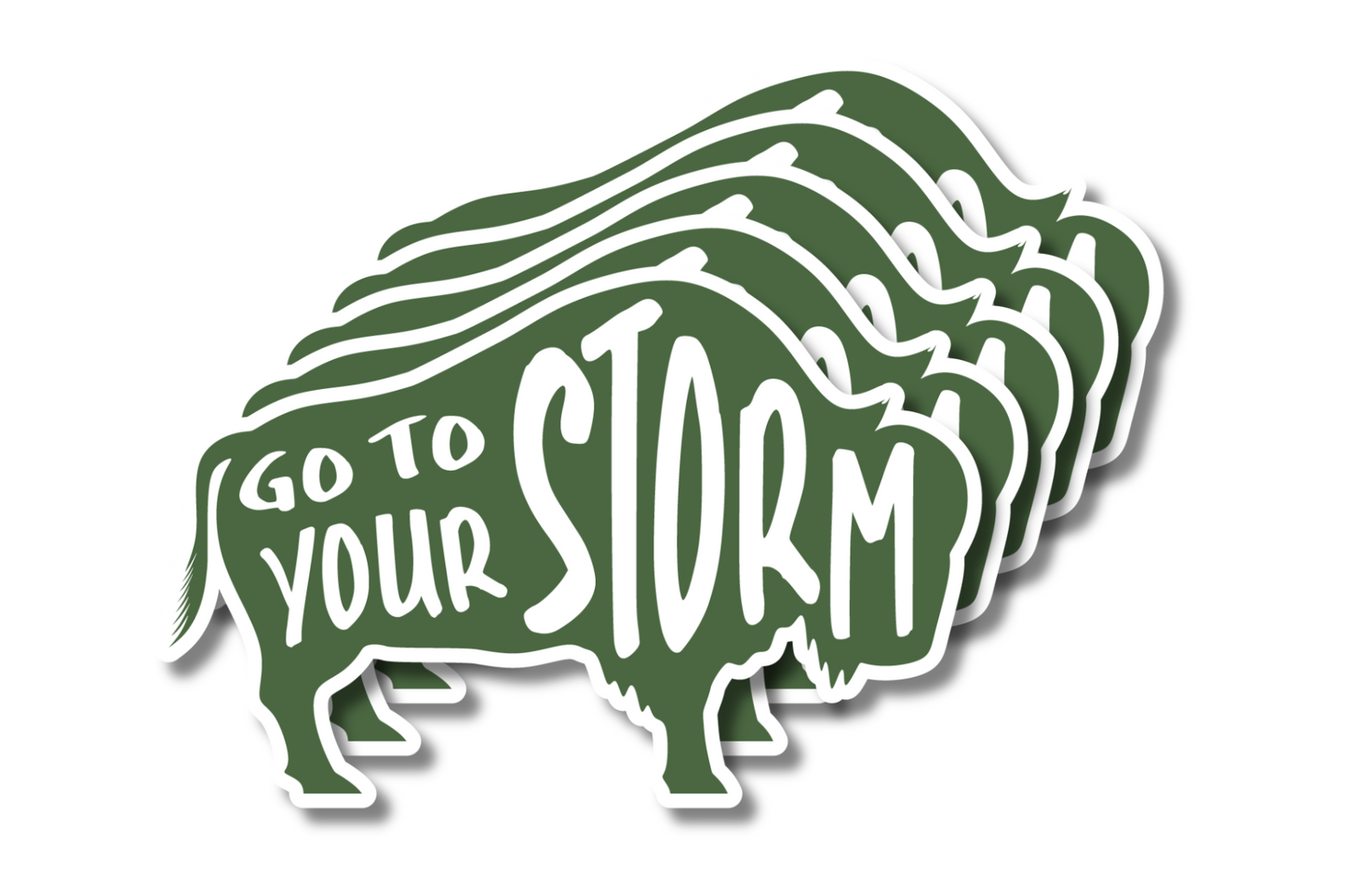 Buffalo Leadership Stickers - 25 Pack