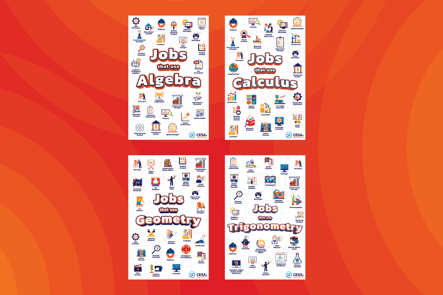 Jobs that use Math Posters – CESA 6