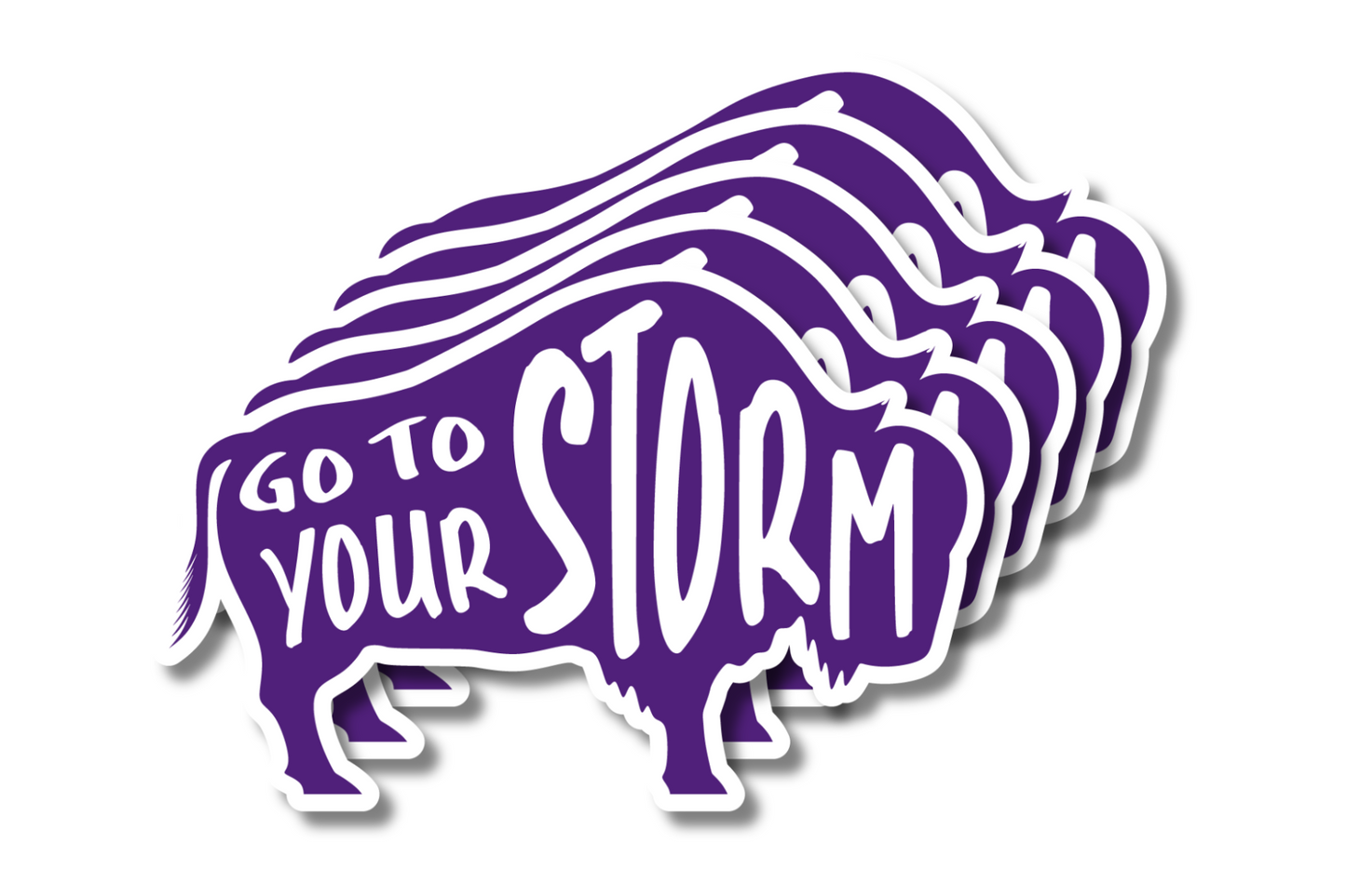 Buffalo Leadership Stickers - 25 Pack