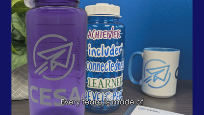 CliftonStrengths® Theme Water Bottles and Stickers