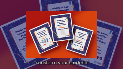Middle School Math Intervention Program