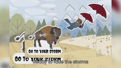 Duke's Storm: A Story of Courage Sticker Set