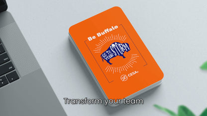 Be Buffalo Card Deck with Five of My Kind Tool